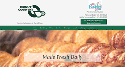 Desktop Screenshot of donutcountry.com